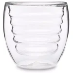 Ozeri Curva Artisan Series 8 oz. Double Wall Borosilicate Glass Tumblers, Set of 4 thumbnail 2