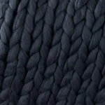 Noble House Marnie Blue Acrylic Throw Blanket - Modern Solid Pattern thumbnail 4