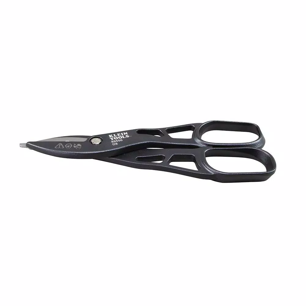 Klein Tools 12 in. Tin Snips with High-Carbon Steel Replaceable Blades