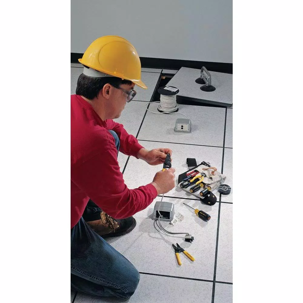 Klein Tools 6-1/4 in. Wire Stripper and Cutter for 10-18 AWG Solid Wire, Hardened Steel