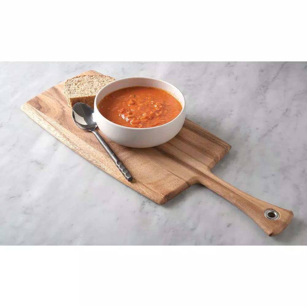 Ironwood Handcrafted Acacia Wood Rectangular Charcuterie Paddle Board