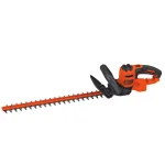 BLACK+DECKER 22 in. 4.0 Amp Corded Electric Hedge Trimmer with Dual-Action Hardened Steel Blades thumbnail 1