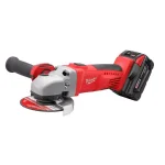 Milwaukee M28 28V Lithium-Ion Cordless Angle Grinder/Cut-Off Tool Kit with 3.0 Ah Battery and Charger thumbnail 2