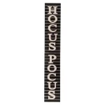 Glitzhome 60 in. Hocus Pocus Halloween Wooden Standing Porch Sign and Hanging Decor thumbnail 1