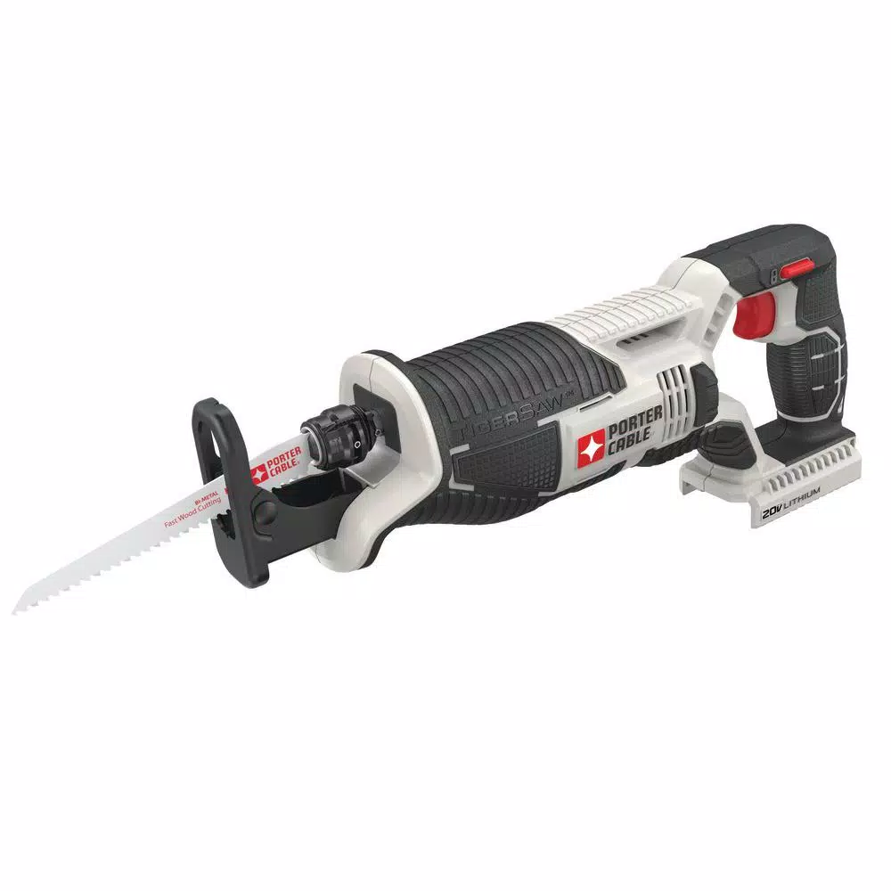 Porter-Cable 20V MAX Lithium-Ion Cordless 4-Tool Combo Kit with Drill, Circular Saw, Reciprocating Saw, and LED Work Light