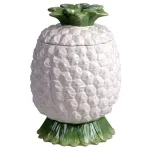 Certified International English Garden 3-D Multicolored Earthenware Cookie Jar, 72 oz. thumbnail 3