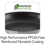 Tramontina Professional Fusion 12 in. Aluminum Nonstick Frying Pan, Satin Silver thumbnail 3