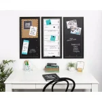 DesignOvation Wyeth Framed Magnetic Chalkboard Memo Board, 13 x 26 in. thumbnail 7