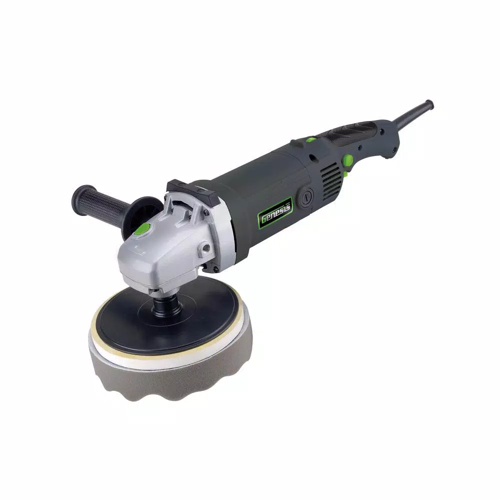Genesis 7 in. Quick-Change Waffle-Pattern Foam Polishing Pad