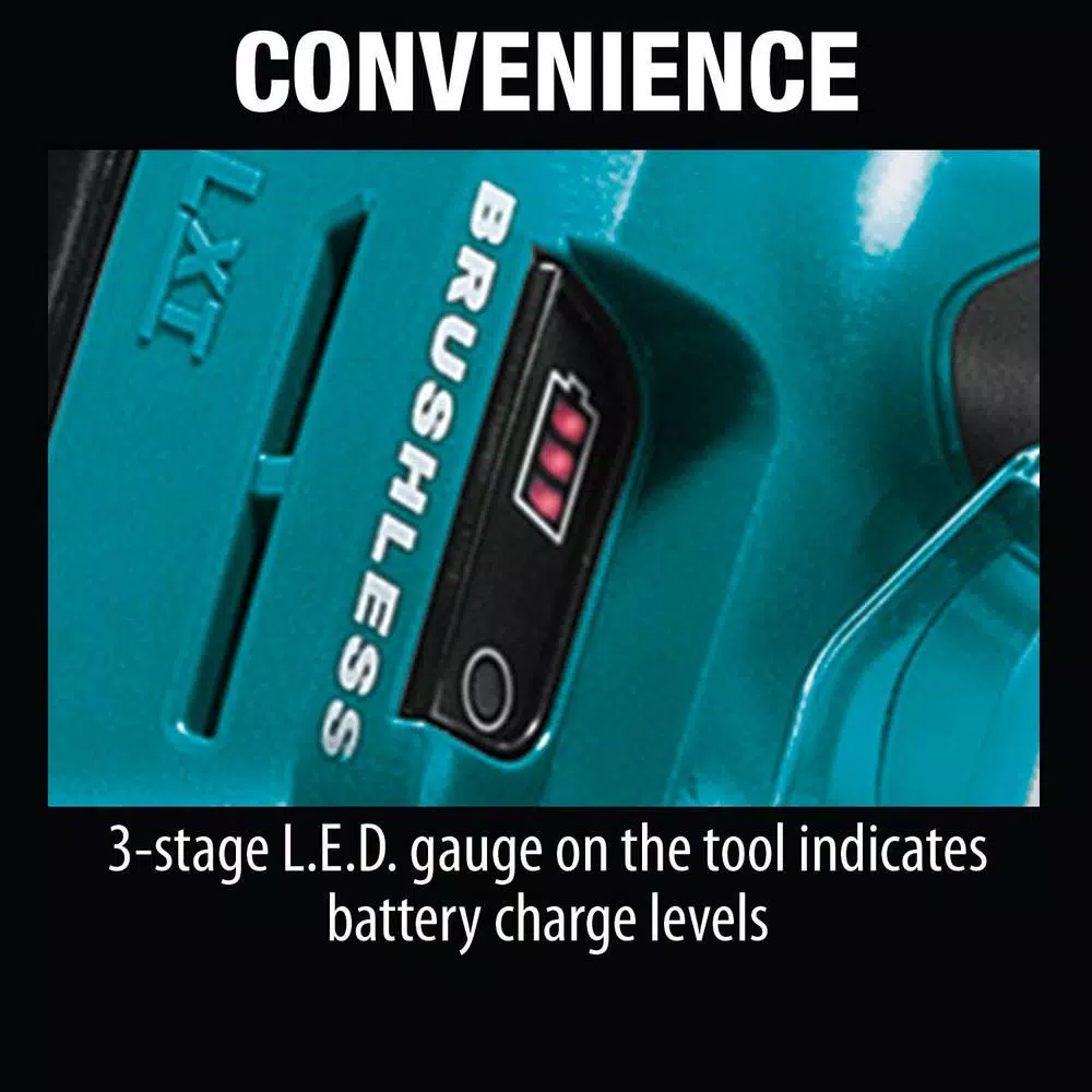 Makita 18V LXT Brushless 6-1/2 in. Compact Dual-Bevel Compound Miter Saw with Laser (Tool Only)
