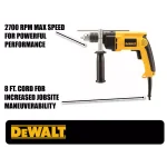 DEWALT 7.8 Amp 1/2 in. Variable Speed Reversible Corded Hammer Drill thumbnail 2