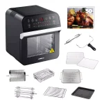 GoWISE USA Gowise 12.7 Qt. Air Fryer Oven with Rotisserie, 15 Presets, and 10 Accessories thumbnail 1