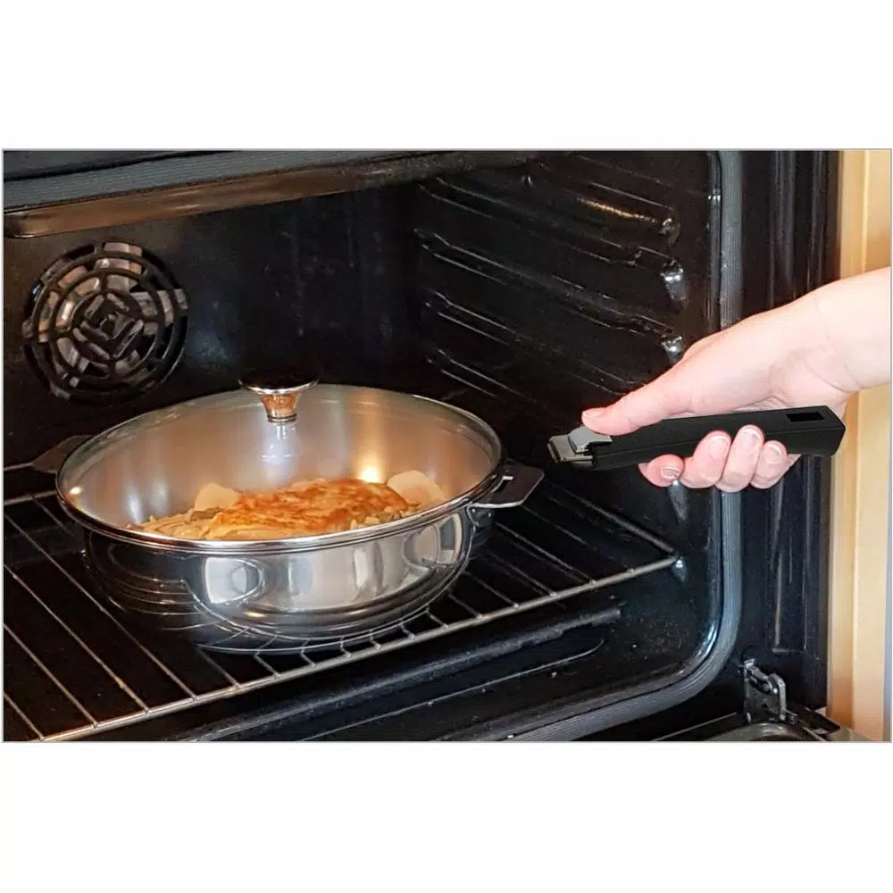 Cristel Tulipe 13-Piece Stainless Steel Cookware Set with Removable Handle System