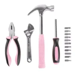 Stalwart 15-Piece Home Tool Kit with Sturdy Carrying Case thumbnail 4
