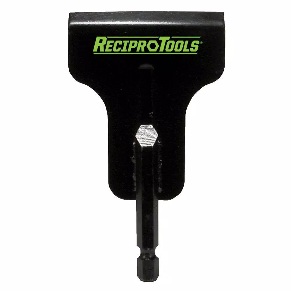 ReciproTool 2 in. Detail Scraper for Reciprocating Saws, Universal Adapter Compatible