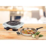 Brentwood Appliances 1000W Single Burner Electric Hot Plate with Adjustable Thermostat thumbnail 5