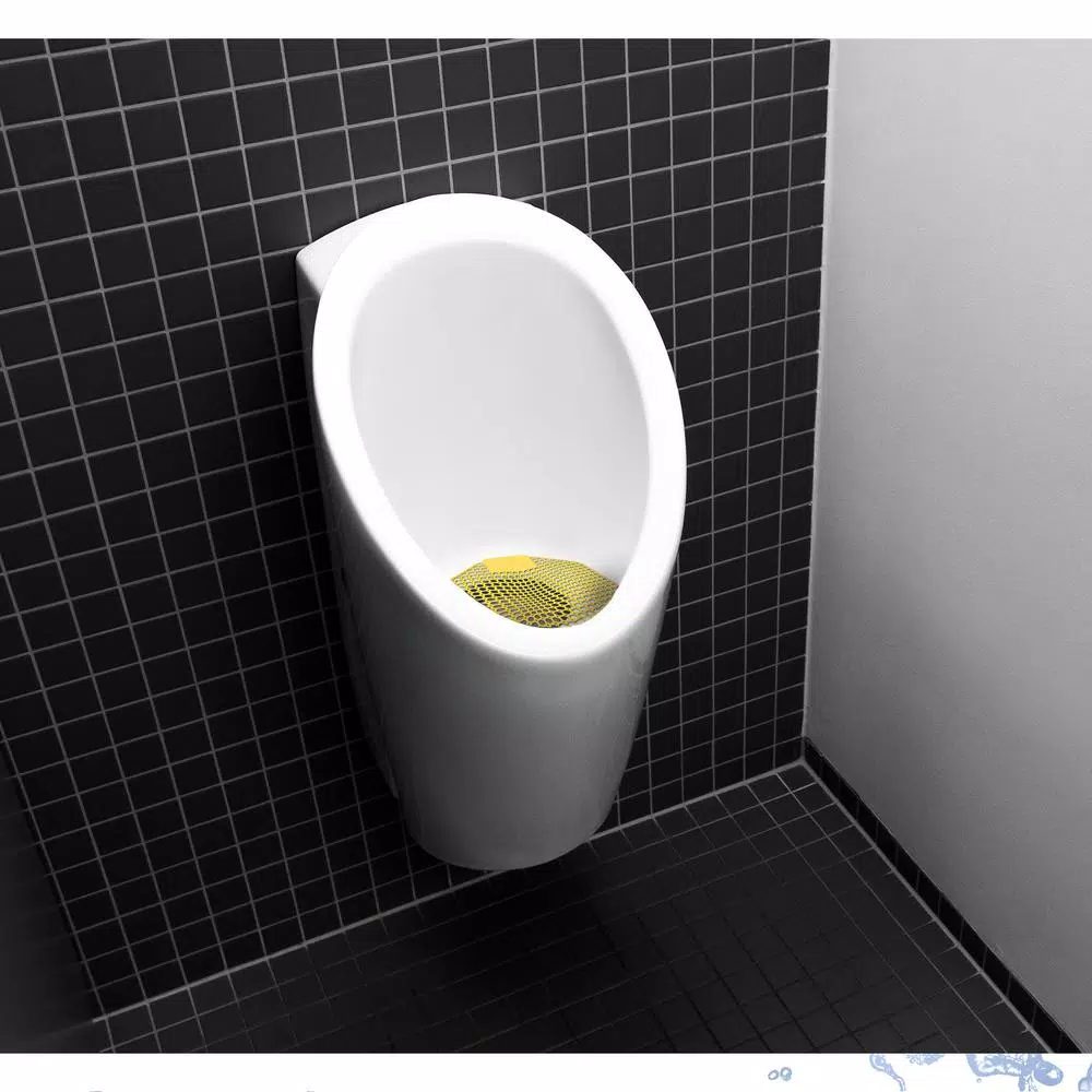 Alpine Industries Mango Fragrance Anti-Splash Urinal Screens, 10-Pack