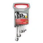 Husky 5-Piece Metric Ratcheting Double Box-End Wrench Set thumbnail 2