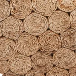 LR Resources Natural Jute Rectangle Indoor Table Runner - 16 in. x 80 in. - Bohemian Farmhouse Style thumbnail 2