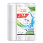 HDX 2-Ply Paper Towels, Ultra Absorbent, Adjust-A-Size, 12 Rolls thumbnail 2