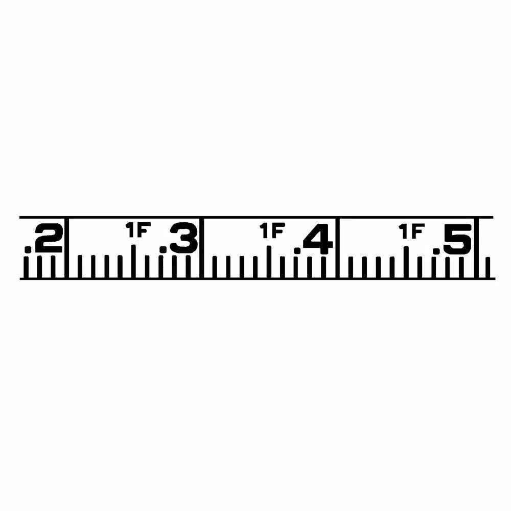 Lufkin Engineers Hi-Viz Orange Fiberglass Tape Measure, 50 ft.