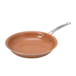 Kitchen Details 10 in. Aluminum Nonstick Copper Frying Pan with Titanium Ceramic Coating thumbnail 1