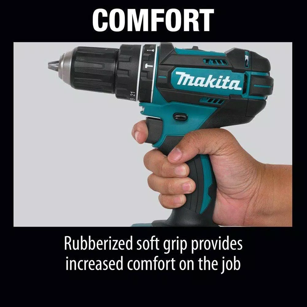 Makita 18V LXT Lithium-Ion 1/2 in. Cordless Hammer Driver Drill (Tool-Only)