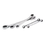 Husky 5-Piece Metric Ratcheting Double Box-End Wrench Set thumbnail 1