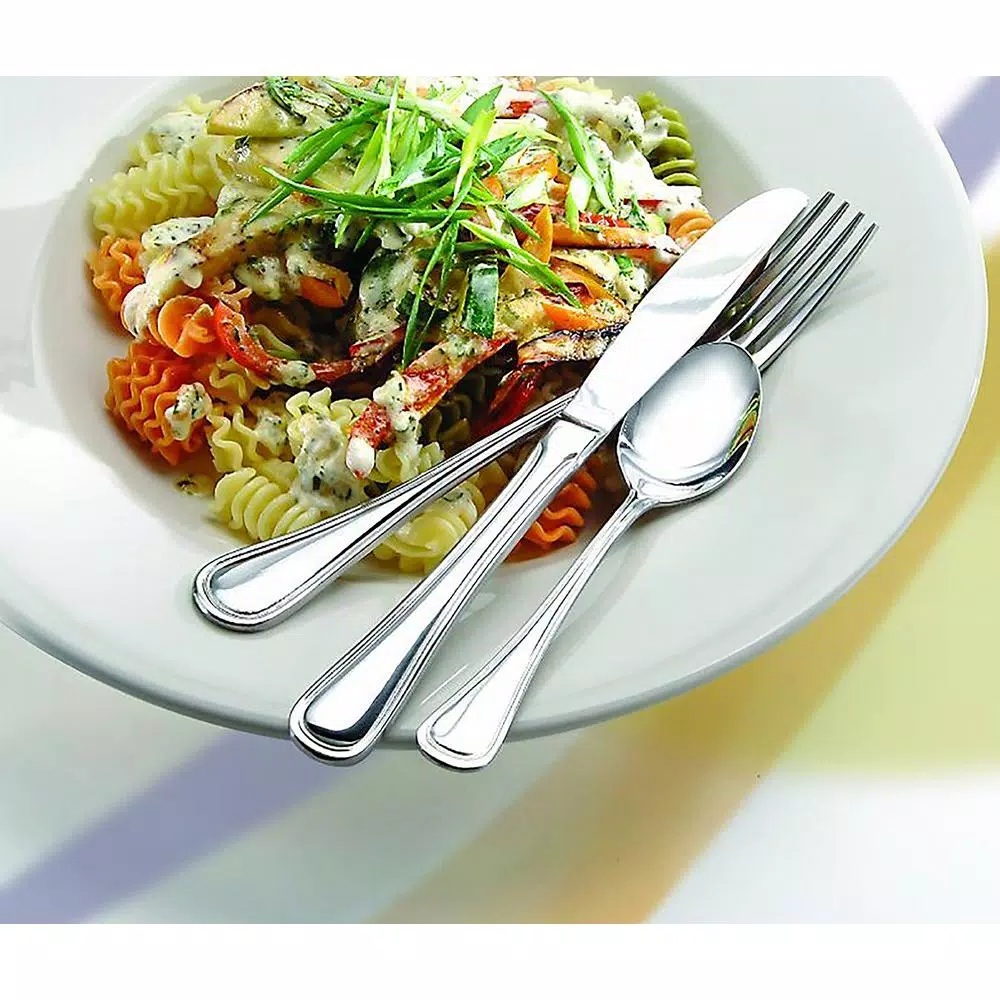 Oneida Barcelona 18/0 Stainless Steel Silver Serving Spoon Set, 36-Piece