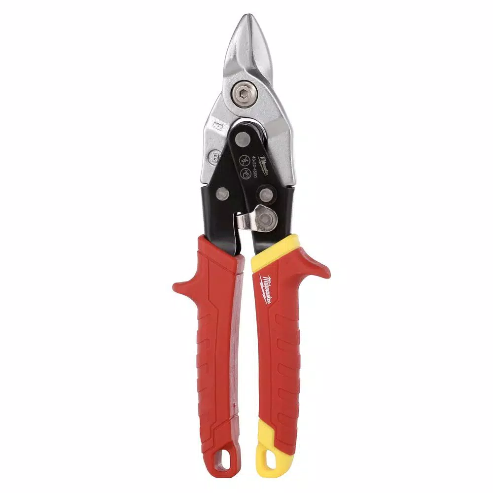 Milwaukee 9 in. Bulldog Straight-Cut Aviation Snips