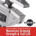 RIDGID 14 in. Model 14 Aluminum Offset Pipe Wrench thumbnail 6