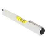 Johnson 5 in. Magnetic Pocket Level with V-Grooved Edges and Metal Clip thumbnail 3