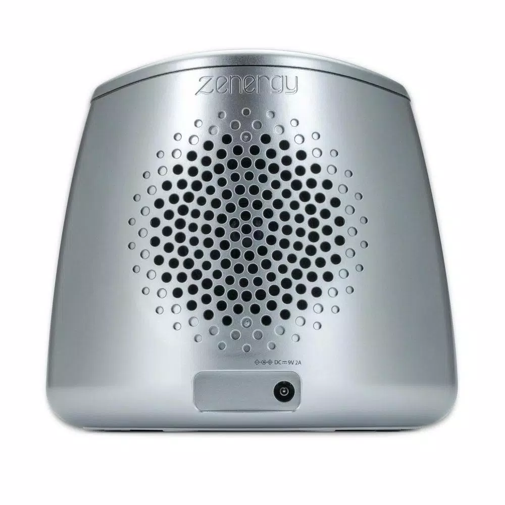 iHome Zenergy Dream Mini iZBT7W Bluetooth Sleep Therapy Machine with Sound and Light Therapy, White