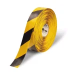 Mighty Line 2 in. Yellow and Black Chevron Safety Floor Tape, 100 ft. Roll thumbnail 1