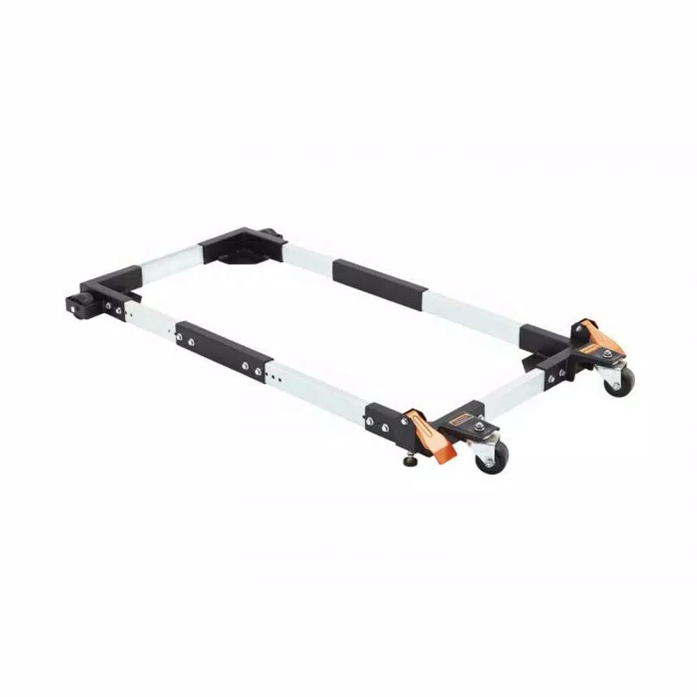 BORA PM-3050 Heavy-Duty Mobile Base Extension Kit with 36 in. Rails and Couplers