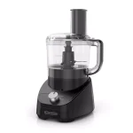 BLACK+DECKER 8-Cup 2-Speed Food Processor with S-Blade and Reversible Disc, Black thumbnail 1