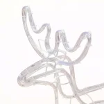 Luxen Home 25 in. LED White Rope Light Standing Reindeer - Indoor/Outdoor Christmas Decoration thumbnail 7