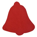 Unbranded Holiday Bell Surface Pad (Pack of 2) - Reversible Decorative Plant Protection thumbnail 1