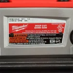 Milwaukee 11 Amp Variable Speed Deep Cut Portable Band Saw thumbnail 9