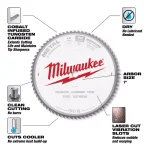 Milwaukee 14 in. 72T Carbide Metal & Stainless Steel Circular Saw Blade thumbnail 3
