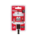 Milwaukee 2-1/8 in. Hole Dozer Bi-Metal Hole Saw with 3/8 in. Arbor & Pilot Bit thumbnail 3