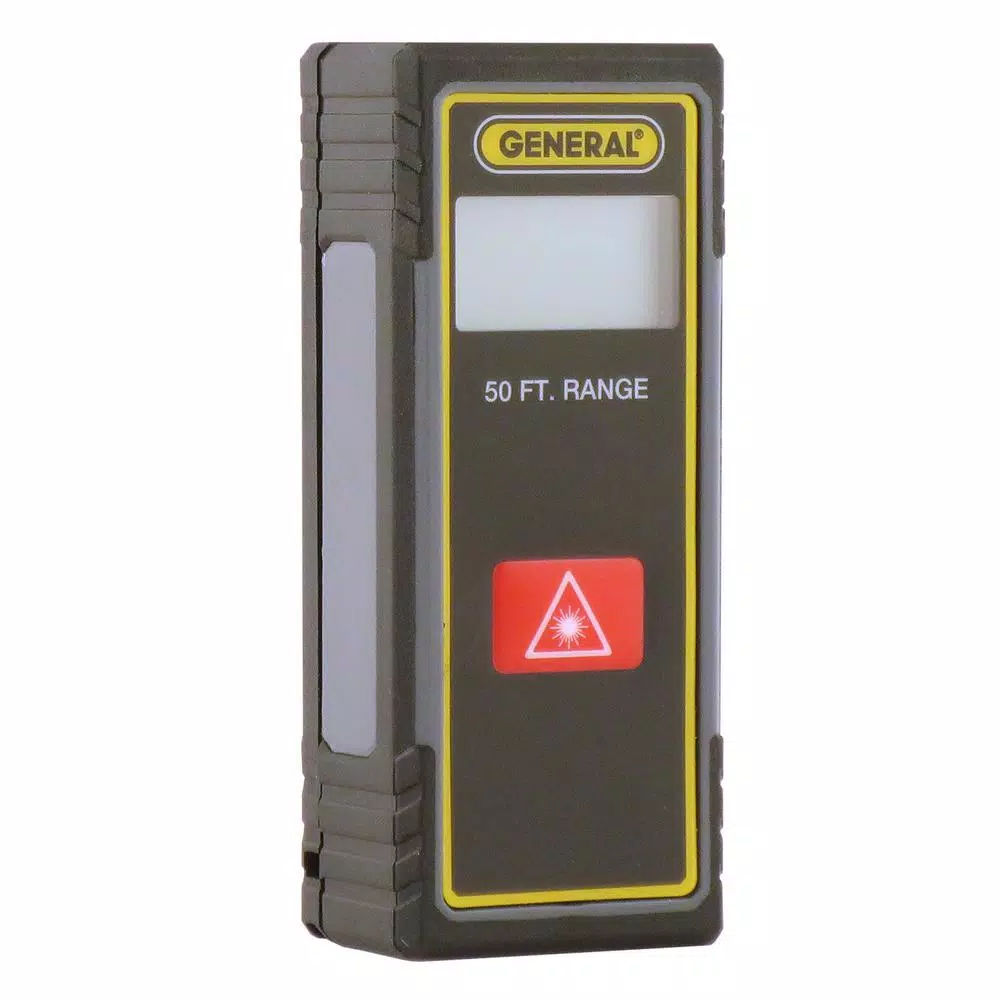 General Tools LDM1 50 ft. Compact Laser Measure, Digital Handheld Measuring Tool