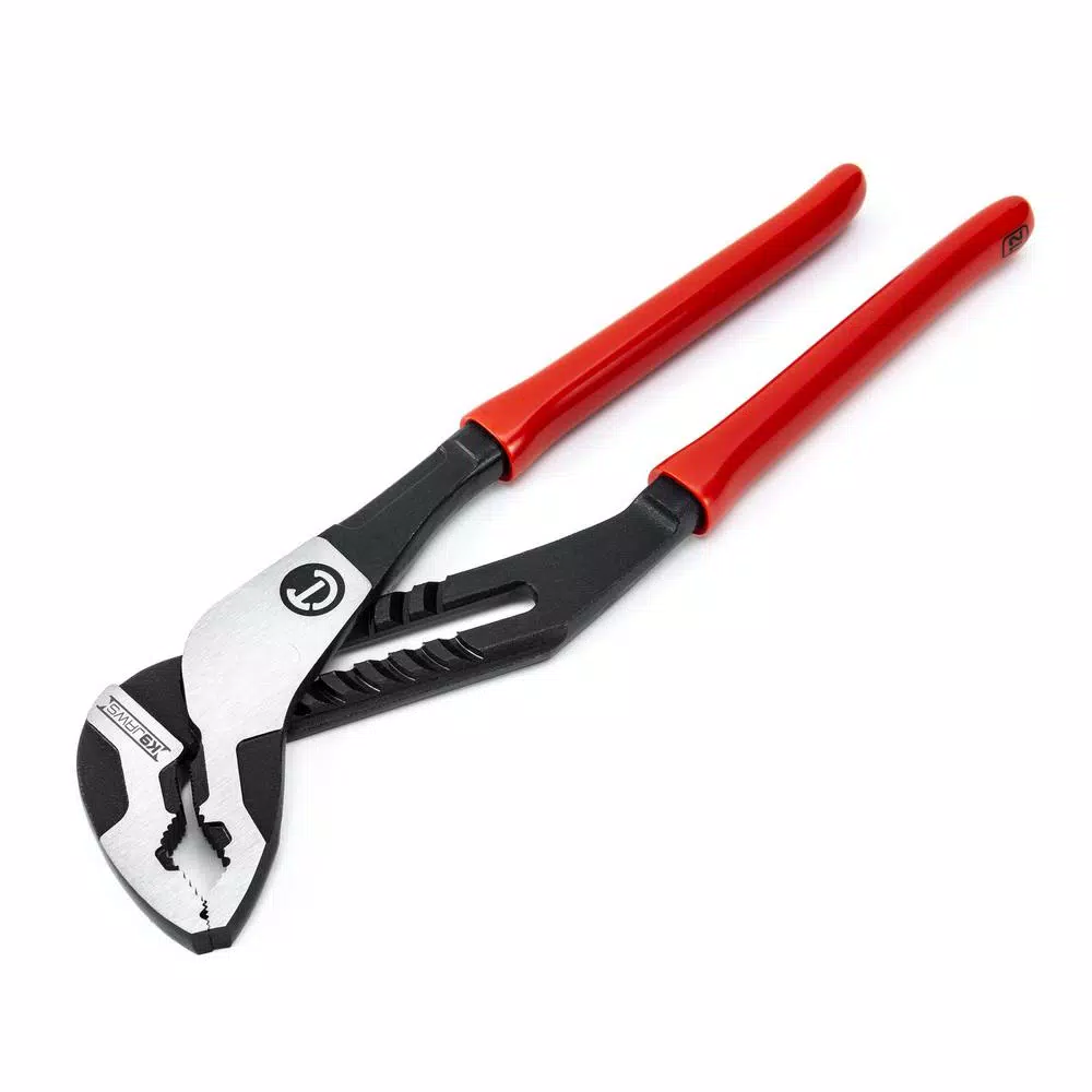 Crescent Z2 12 in. K9 V-Jaw Tongue and Groove Pliers with Dipped Handle