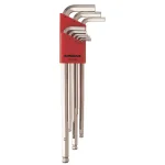 Bondhus Metric Ball End Extra Long Arm L-Wrench Set with BriteGuard Finish (9-Piece) thumbnail 1