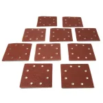 WEN 120-Grit Hook-and-Loop Sandpaper for 1/4 in. Sheet Sanders, 10-Pack thumbnail 1