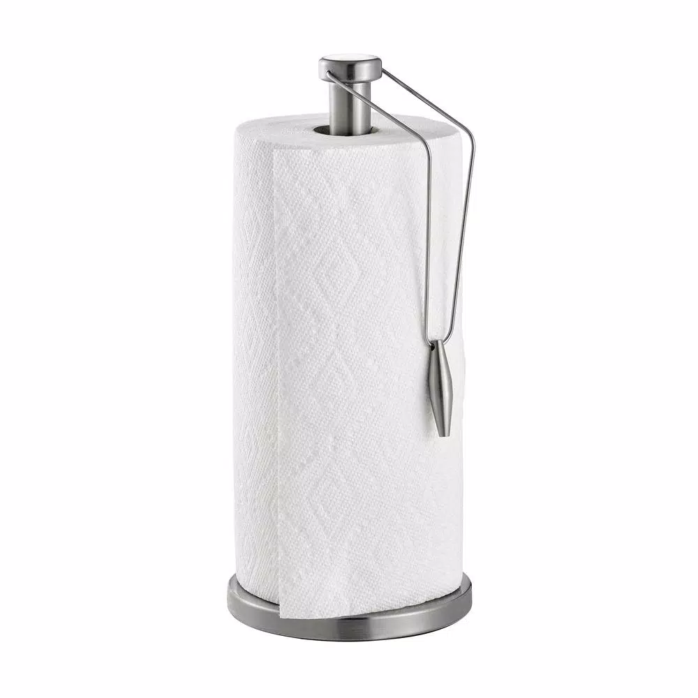 Alpine Industries Alpine Stainless Steel Freestanding Paper Towel Holder with Non-Slip Base