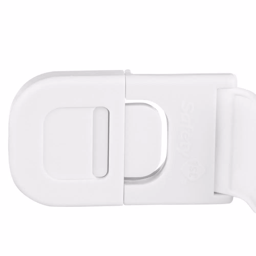 Safety 1st Multi-Purpose Appliance Latch Child Safety Locks, 2-Pack, White