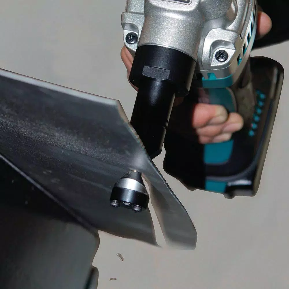 Makita 18V LXT Lithium-Ion Cordless 16-Gauge Metal Nibbler Kit with 5.0Ah Battery and Charger