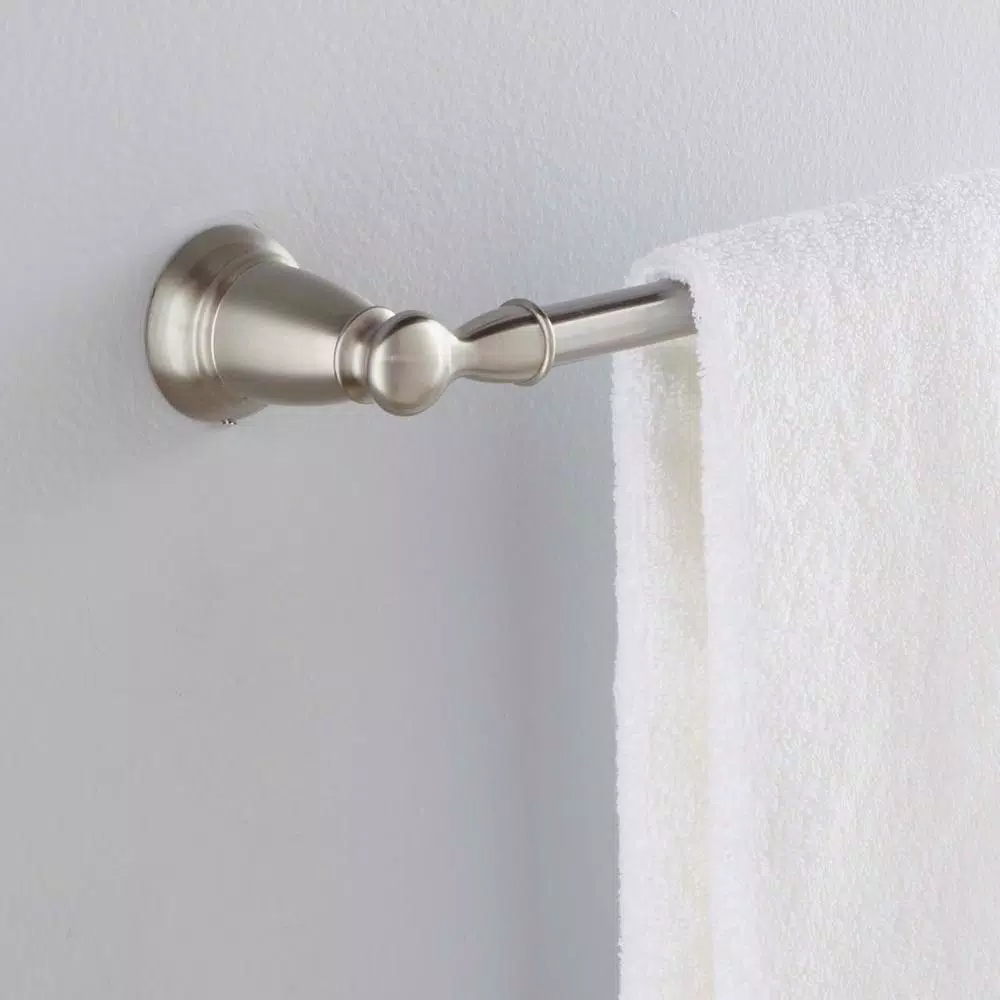 Moen Banbury 24 in. Single Towel Bar in Spot Resist Brushed Nickel