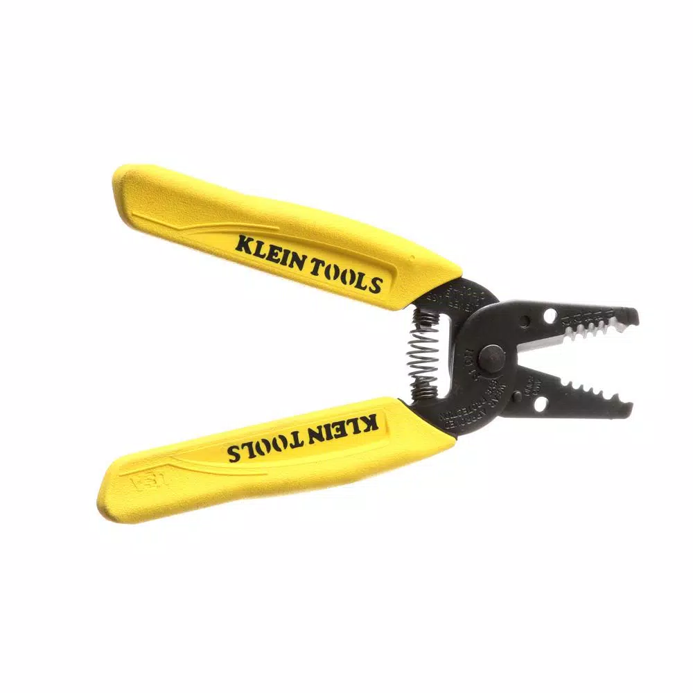 Klein Tools 6-1/4 in. Dual-Wire Stripper & Cutter for 10-14 AWG Solid Wire
